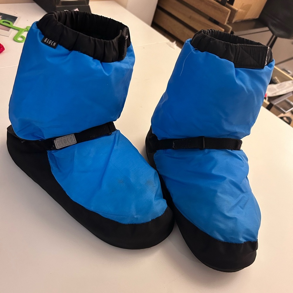 Blue BLOCH Dance Booties